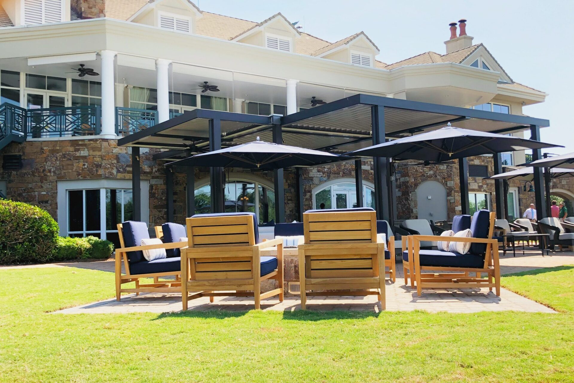 Backyard pergola HOA
