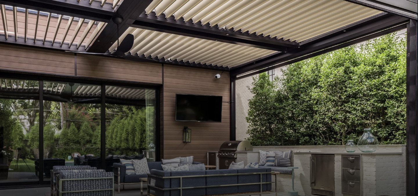 A smart pergola.