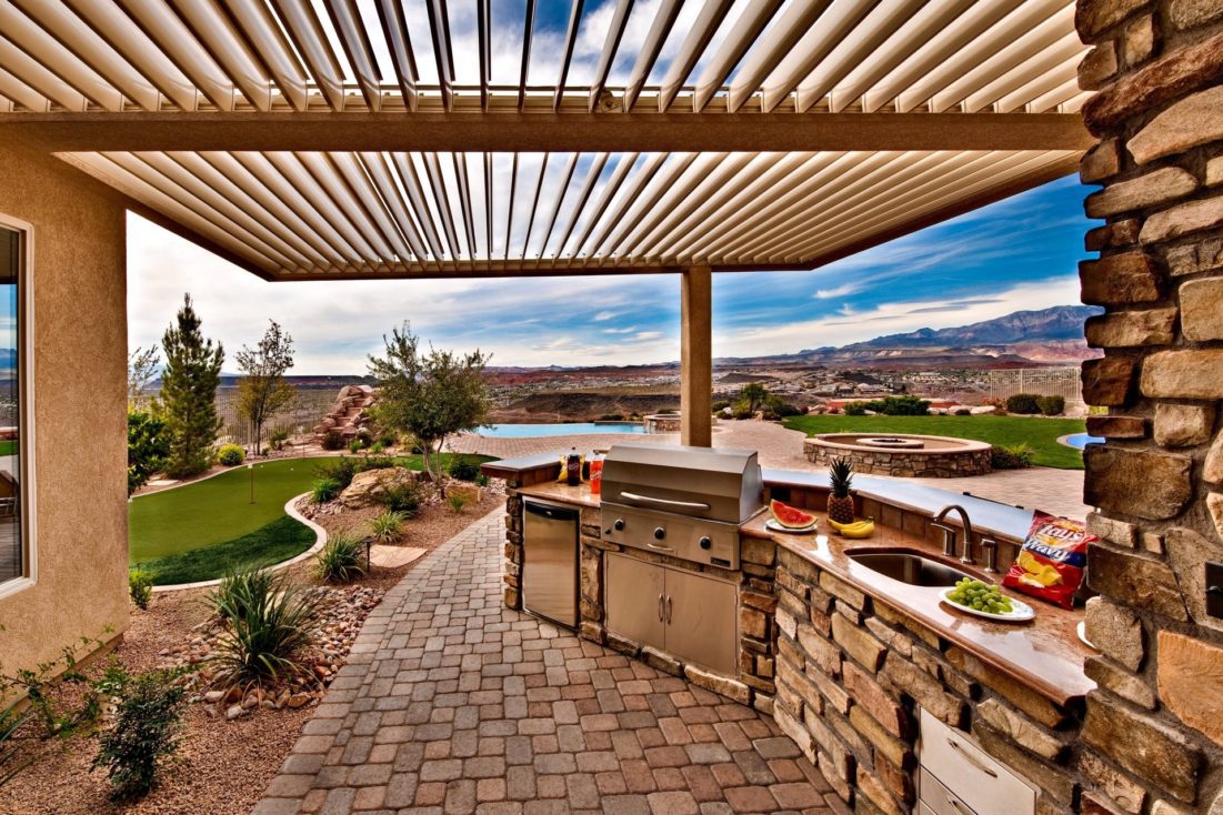Equinox louvered roof systems.